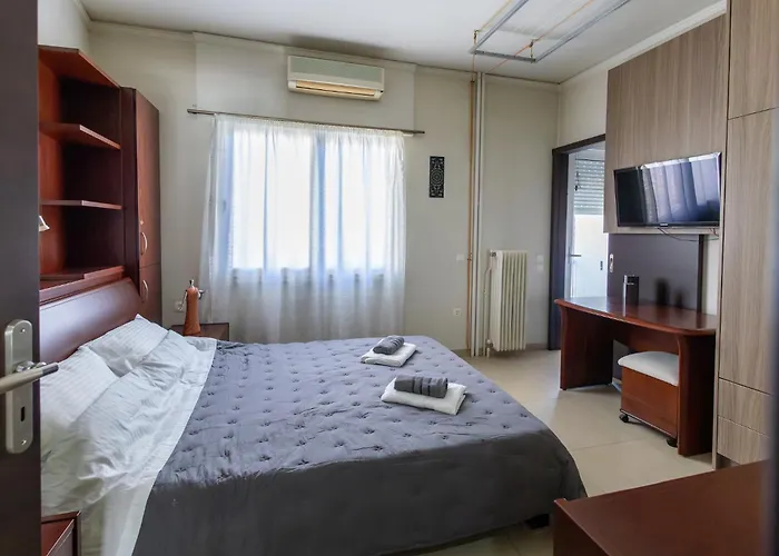 Seaside With A Great View In Apartment Chalkida